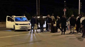 Hasköy'de iki otomobil çarpıştı: Yaralanan olmadı