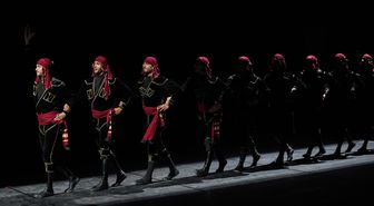 İstanbul Kafkas Dans Topluluğu Ankara'da gösteri sundu