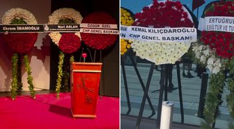 Kadir İnanır'ın cenazesinde çarpıcı kare! Kılıçdaroğlu'nun çelengi kapıda kaldı