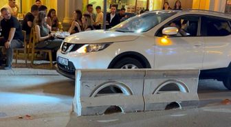 Kimisi egzozuyla kimisi de otomobiline taktırdığı kamyon kornasıyla sokakta rahatsızlığa neden oldu