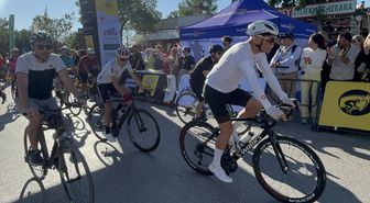 Konya'da Granfondo Yol Bisiklet Yarışı başladı