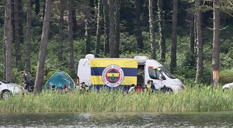 Mesafe ve mekan tanımayan 'Fenerbahçe' aşkıyla 1280 rakımlı yaylada kamp kurdular