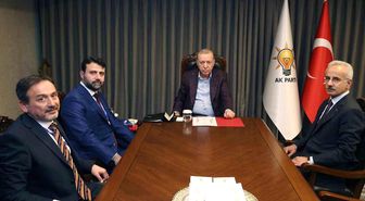 AK Parti heyetinden Cumhurbaşkanı Erdoğan'a Karabük ziyareti