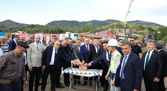 Osmancık'ta cemevi temeli aşure ikramıyla atıldı