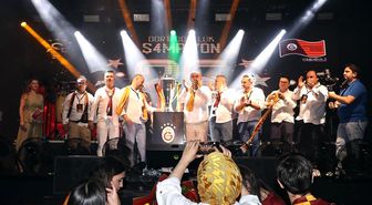 Şampiyonluk kupası Denizli'deki Galatasaraylılarla buluştu
