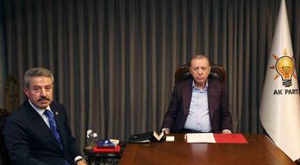 AK Partili Tatar, Erdoğan'a Şırnak'ın ulaşım projelerini arz etti