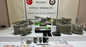 Ümraniye'de uyuşturucu operasyonunda yakalanan 4 şüpheli tutuklandı