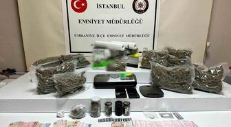 Ümraniye'de 'zula evi' operasyonu: 4 kilo uyuşturucu madde ele geçirildi