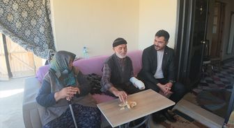 AK Parti Ulaş İlçe Başkanı Karacalar köyleri ziyaret etti