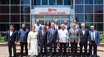 Bakan Bolat, OSTİM'i ziyaret etti