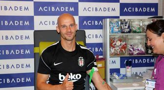 Beşiktaş'ta sağlık kontrolleri devam ediyor