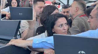 DEM Partili vekiller ile polis arasında 'flaş bellek' gerginliği