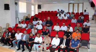 Elazığ'da arazi yangınlarına karşı toplantı gerçekleştirildi
