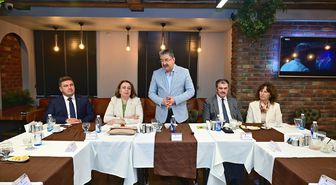 Eskişehir'de görev yeri değişen kaymakamlar ile başsavcı için veda programı düzenlendi