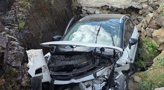 Giresun'da kanala düşen otomobildeki 1 kişi öldü, 4 kişi yaralandı