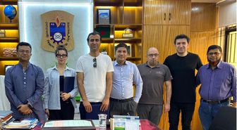 KBÜ ile Bangladeş Üniversitesi arasında akademik iş birliği teması