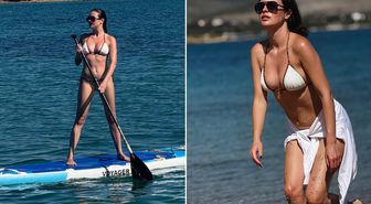 Melis Sezen'in saklı cenneti! Tatil pozlarına beğeni yağdı
