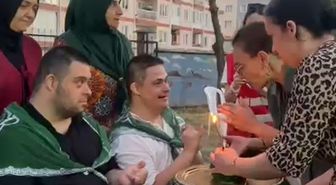 Özel rehabilitasyon merkezindeki öğrencilere temsili asker eğlencesi düzenlendi