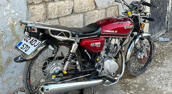 Park halindeki motosiklet çalındı