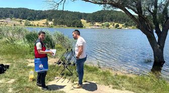Simav'da amatör balıkçılık denetimleri devam ediyor