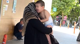Üzerine çay dökülen 3 yaşındaki Alparslan yaralandı