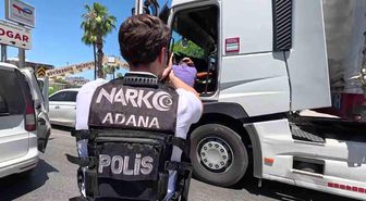 Adana'da tırda 1 milyon 800 bin uyuşturucu hap ele geçirildi