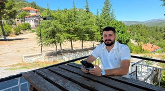Antalya'da muhtar, orman yangınlarına karşı dronla gönüllü gözlem yapıyor