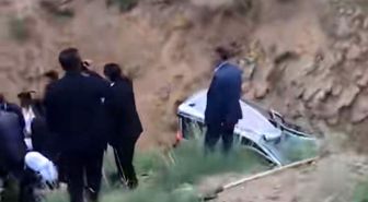 Başkale'de araç şarampole yuvarlandı: 1 ölü