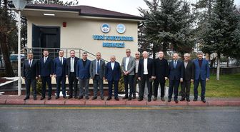Başkan Büyükkılıç, Huawei Türkiye Kamu Çözümleri Direktörü Martin Zhong ve beraberindeki heyeti ağırladı