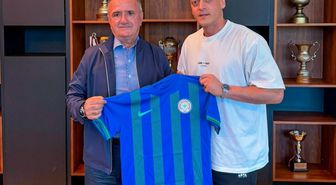 Çaykur Rizespor Başkanı Saruhan, 'Rizespor Akademi' için Mesut Özil ile bir araya geldi