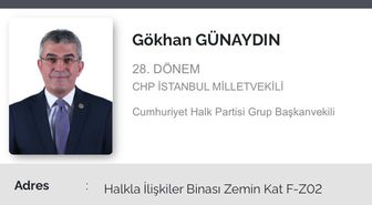 CHP'li Gökhan Günaydın'a grup başkan vekilliği görevi iade edildi