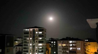 Çilek Dolunayı Edirne semalarını aydınlattı