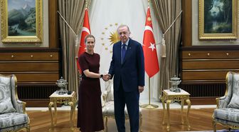 Erdoğan'dan AB Temsilcisi Kallas'a Kabul