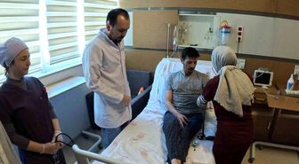 Dakikalarla yarışılan operasyonda hayat kurtaran müdahale