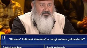 'Dinozor' kelimesi Yunanca'da hangi anlama gelmektedir?