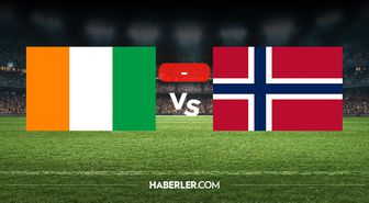 Fildişi Sahili Norveç maçı kaç kaç? MAÇ SONUCU! Fildişi Sahili Norveç golleri kim attı, canlı maç anlatımı!