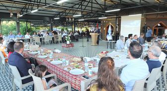 Keban Kaymakamı Furkan Atalık için veda yemeği düzenlendi