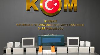 Kırşehir'de düzenlenen kaçakçılık operasyonunda bir şüpheli yakalandı