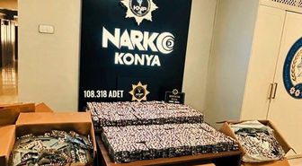 Konya'da narkotik polisinden uyuşturucu operasyonu: 6 tutuklama