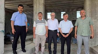 Köyceğiz Zeytinalanı Merkez Camii inşaatı hızla yükseliyor