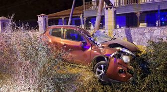 Menteşe'de trafik kazası: 1 yaralı