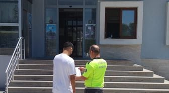 Mersin'de otoyolda trafiği tehlikeye düşüren sürücüye 21 bin 629 lira ceza