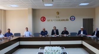 Of'ta 'Kadına Yönelik Şiddet ve Çocuk Koruma' konulu toplantı yapıldı