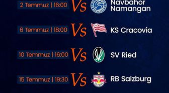 RAMS Başakşehir'in hazırlık maçları programı belli oldu
