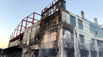 Silivri'de mobilya atölyesinde korkutan yangın