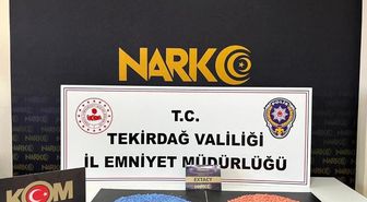 Tekirdağ'da 5 günde uyuşturucudan 13 tutuklama