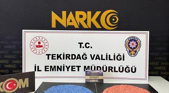 Tekirdağ'da uyuşturucu operasyonlarında yakalanan 13 zanlı tutuklandı