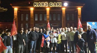 Karslı Şampiyon Boksör İbrahim Müçük Coşkuyla Karşılandı