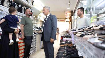 Vali Makas, esnaf ve vatandaşlarla buluştu