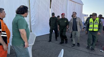 Venezuela Savunma Bakanı Lopez ve Dışişleri Bakanı Gil, Türk arama kurtarma ekibini ziyaret etti